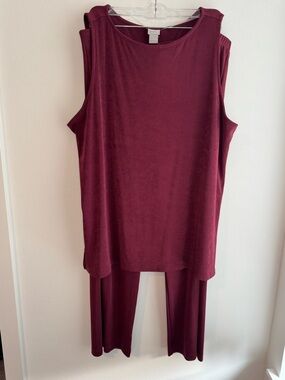 NWT Chico's Travelers Tank and Pant Travel Set XXL